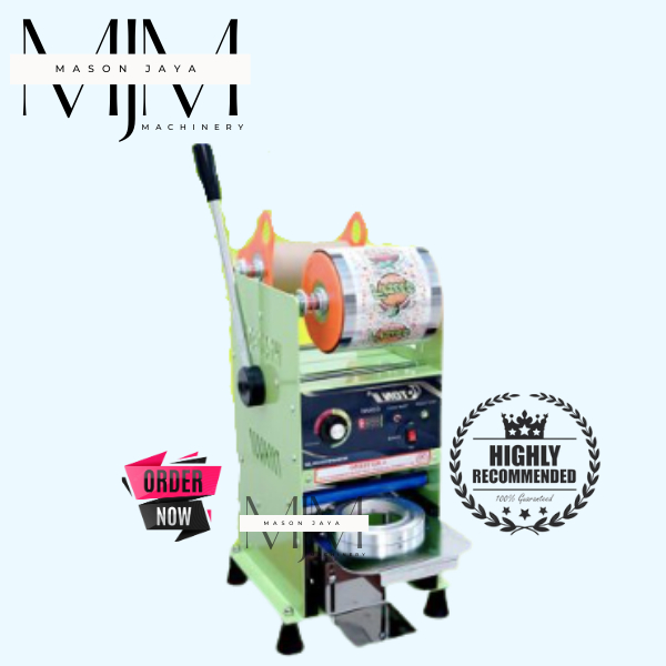 Mesin Cup Sealer Manual ET-D1 Eton Dengan Counter