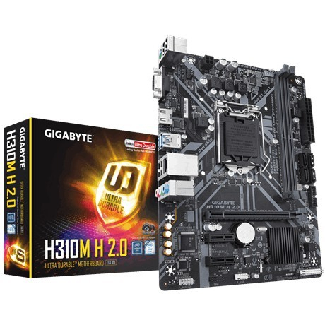 Motherboard Intel H310 mATX 8th Gen Core™, DDR4 2666MHz, PCIe x16, SATA 6Gb/s, HDMI, D-Sub