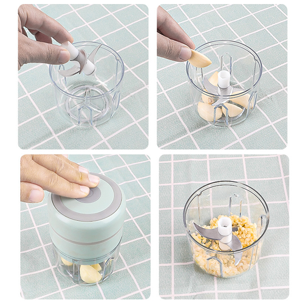 [1KG 3PCS] Babyland USB Mini Chopper USB Mini Food Processor Usb Blender mini Serbaguna Blender Bumbu Portable