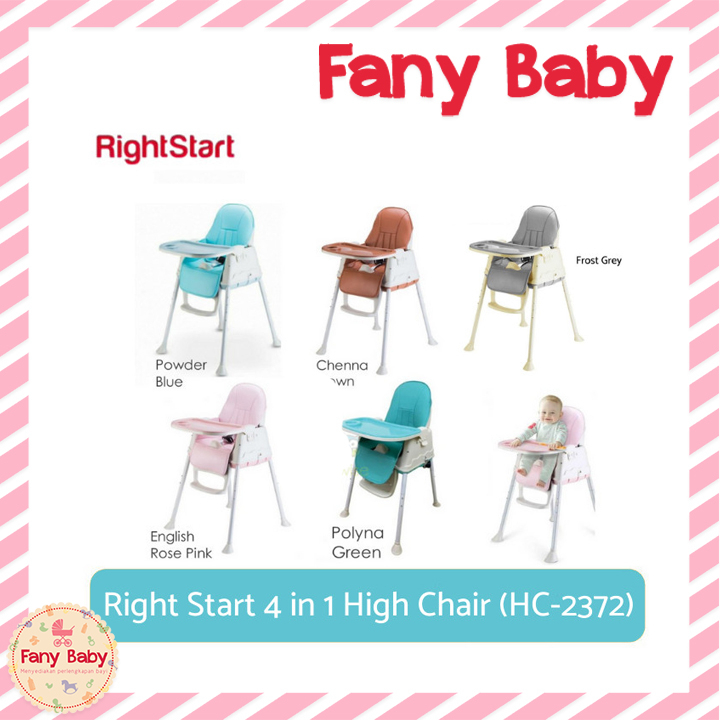 RIGHT START 4 IN 1 HIGH CHAIR [ HC-2372 ]