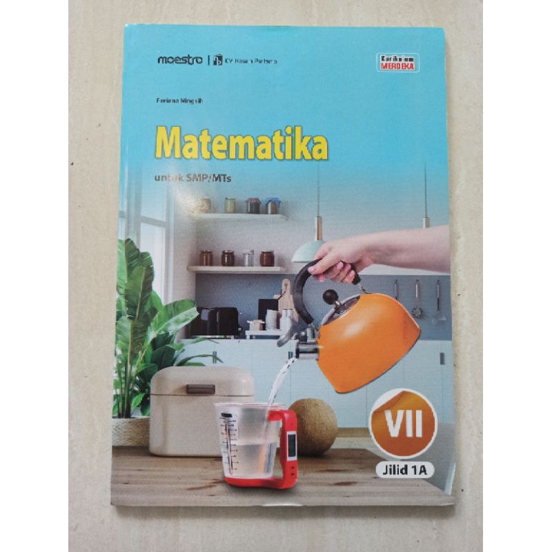 Buku lks SMP kelas 7 kurikulum merdeka semester 1 " Maestro "
