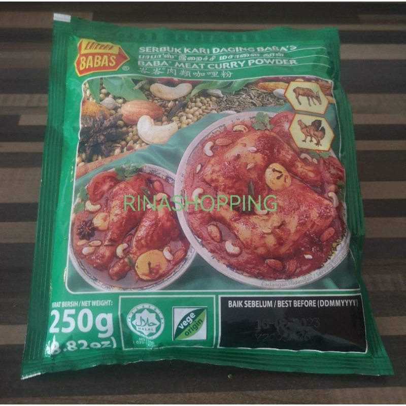 

Bumbu Kari Babas asli 250g