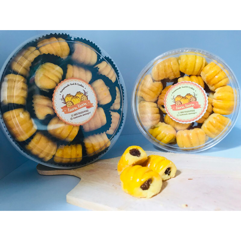 

Nastar isi Nanas asli / sagu keju / putri salju / NOM NOM
