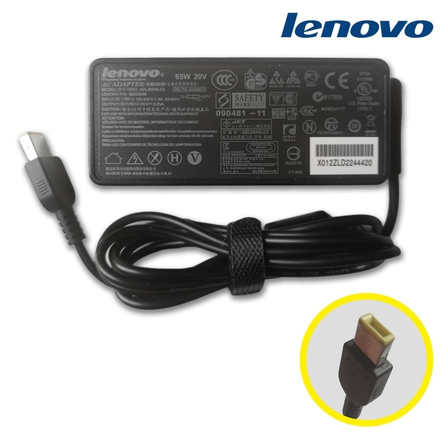 ORIGINAL ADAPTOR LENOVO 20V 2.25A USB G50-70 S400 S210 S215 S400 G40-45 Z50-70 Z40-75 S215