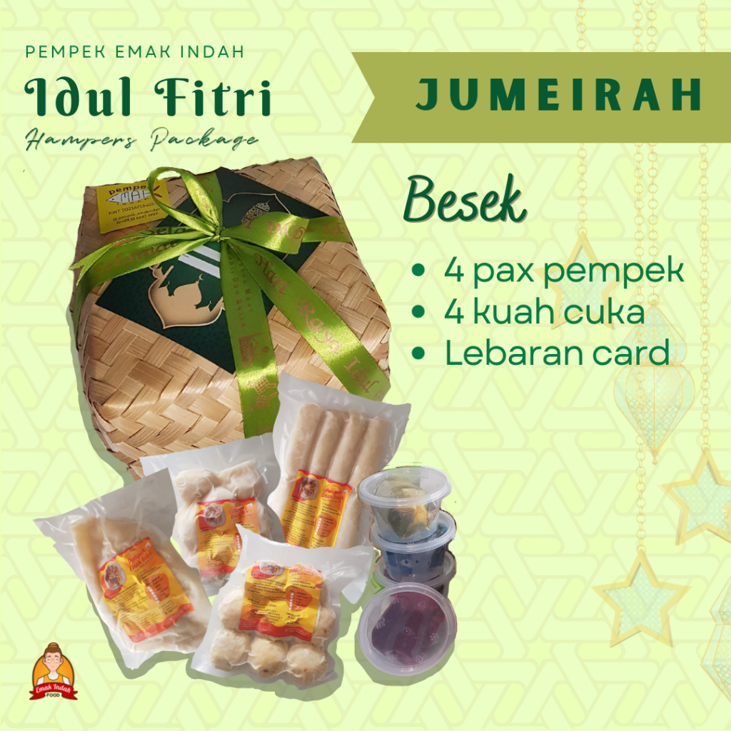 HAMPERS LEBARAN/IDUL FITRI - HADIAH LEBARAN PEMPEK - PAKET JUMEIRAH