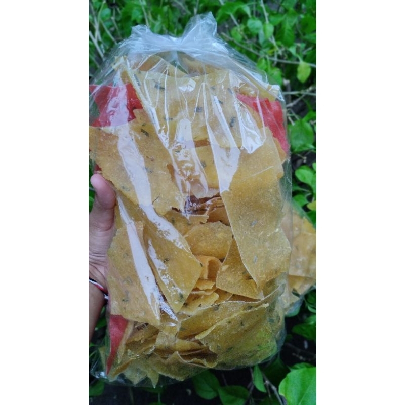 

OPAK SINGKONG MENTAH 1/2 KG - OPAK SINGKONG GUNTING - OPAK TELO - KERUPUK SINGKONG - KERUPUK KETELA