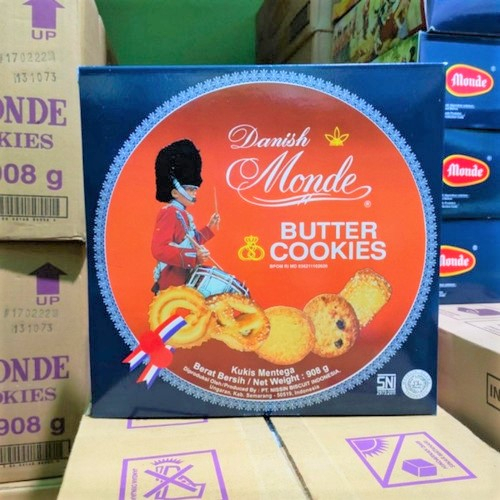 Monde 908g monde danish 908gr biskuit monde kaleng besar 908 gr 908 gram