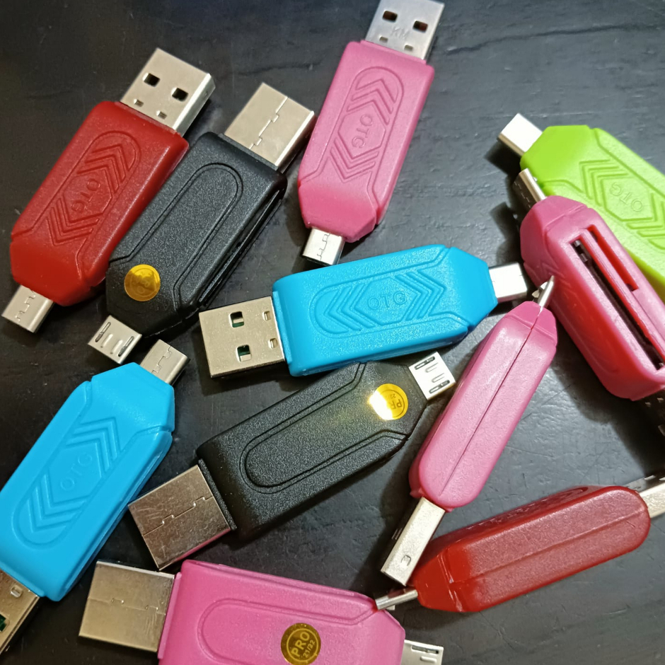 Card Reader USB OTG 2 in 1 mini Micro USB