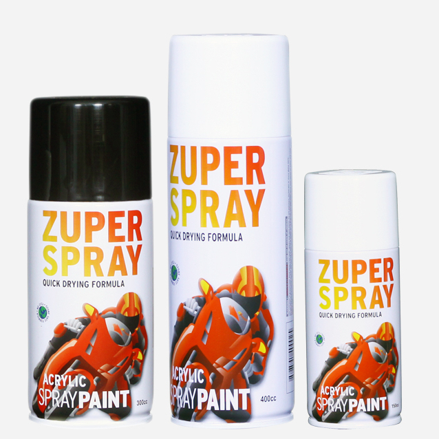 Pilok Pilox Cat Semprot Zuper Spray Paint Warna Standard 400ml (Hitam, Putih, Clear, Putih, Biru, Merah, Metalik Doff dan Glossy (400cc-Besar)