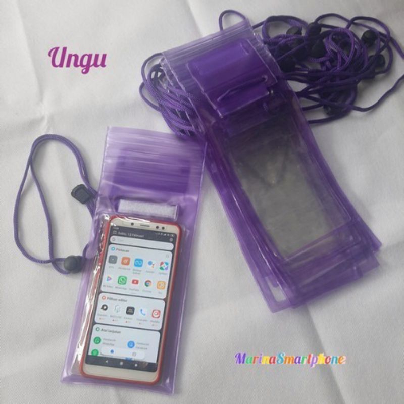 Casing hp waterproof/ plastik hp