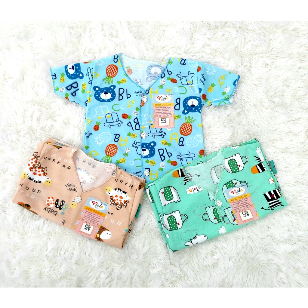 BIBOP / BAJU BAYI PERLENGKAPAN BABY KAOS OBLONG /KUALITAS