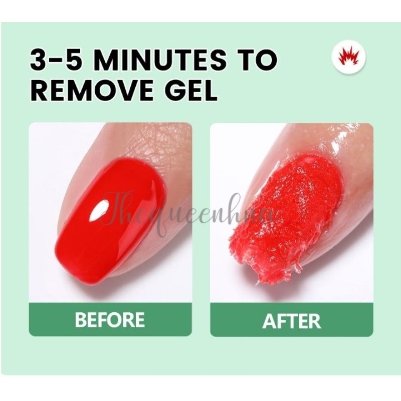 Born Pretty 15ml Magic Remover Gel Nail Polish Gel Cleaner Pembersih Kutek Gel Dengan Bahan Aman