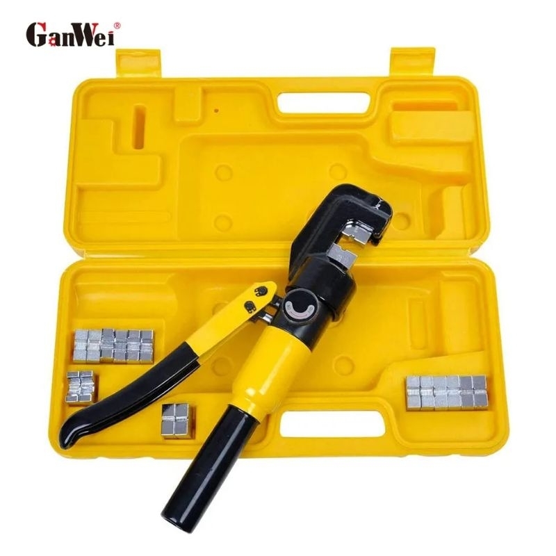 Full Set Tang Crimper Cable Plier Hydraulic Pres Skun Kabel Compression Tool