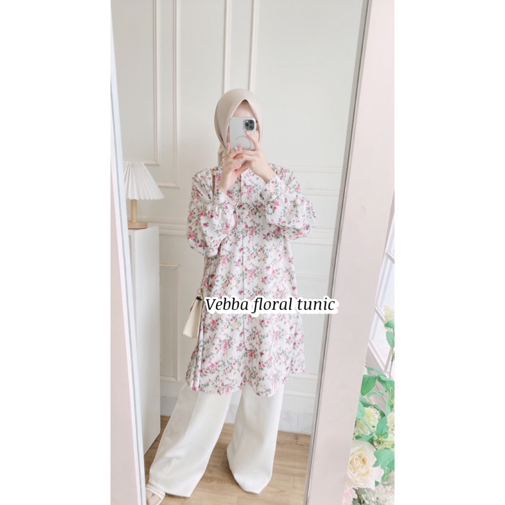 GFS VEBBA SHAKILA FLORAL TUNIC