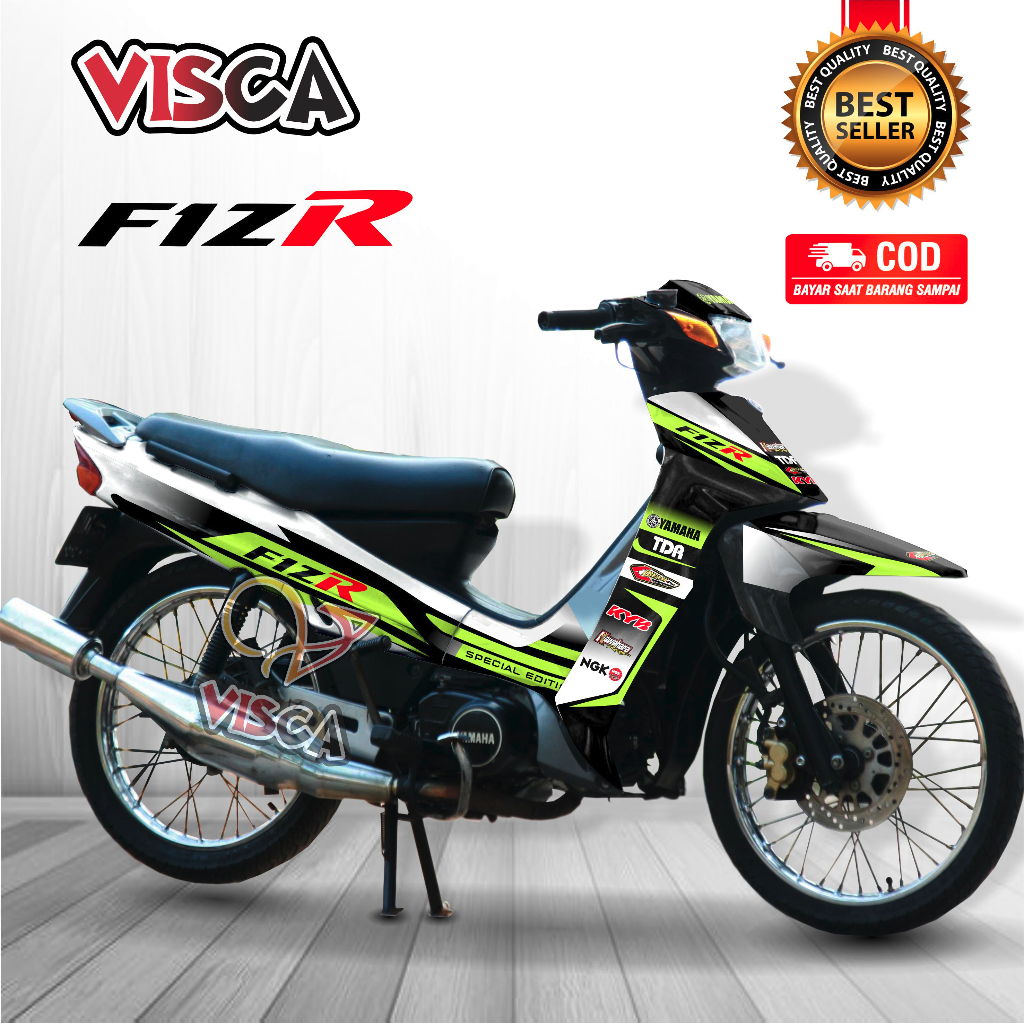 Decal Fiz R Full Body Decal F1zr Stiker Fiz R Variasi Decal Fizr Stiker Motor Fiz R Full Body Stripi