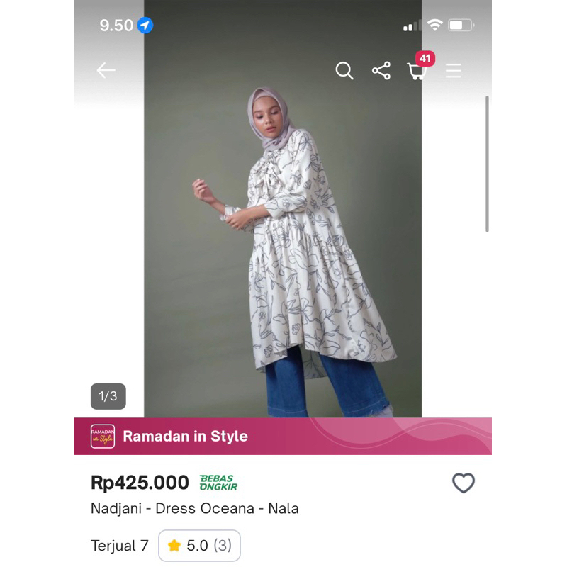 NADJANI Dress Oceana - Nala. NEW WITH TAG