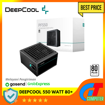 PSU / Power Supply DEEPCOOL PF450 | PF500 | PF550 I PF650-GARANSI 3 TAHUN