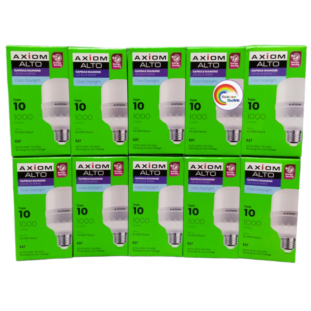 Paket 10 Pcs Axiom ALTO Lampu LED Capsule Diamond 10 Watt