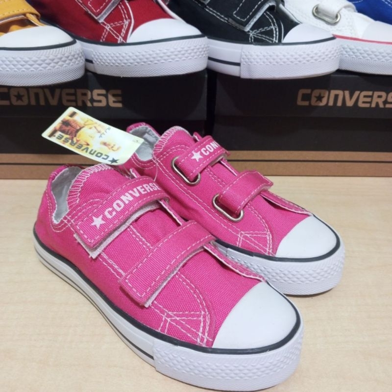 SEPATU ANAK PEREMPUAN CONVERSE ALLSTAR WARNA PINK PREMIUM MADE IN VIETNAM