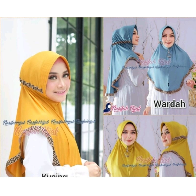 hijab serut original NASIFAH HIJAB
