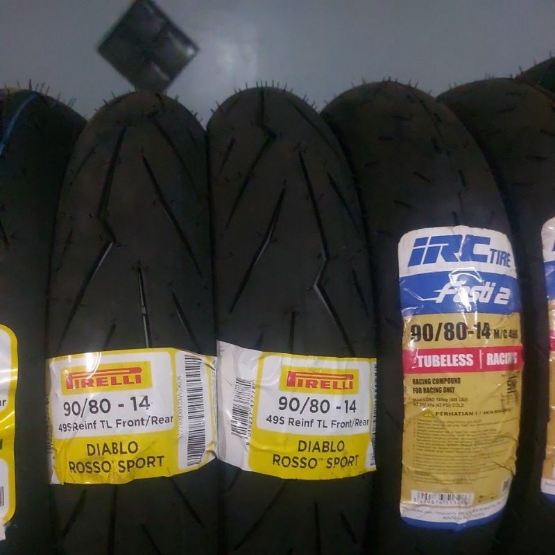 BAN DIABLO ROSSO SPORT MATIC 9080 14 BAN PIRELLI DIABLO ROSSO SPORT RING 14 90 80