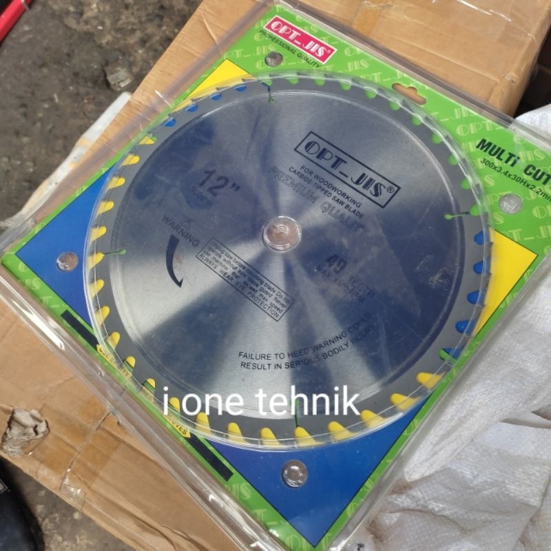 Mata gergaji kayu 12 inch Circular Saw Blade OPT
