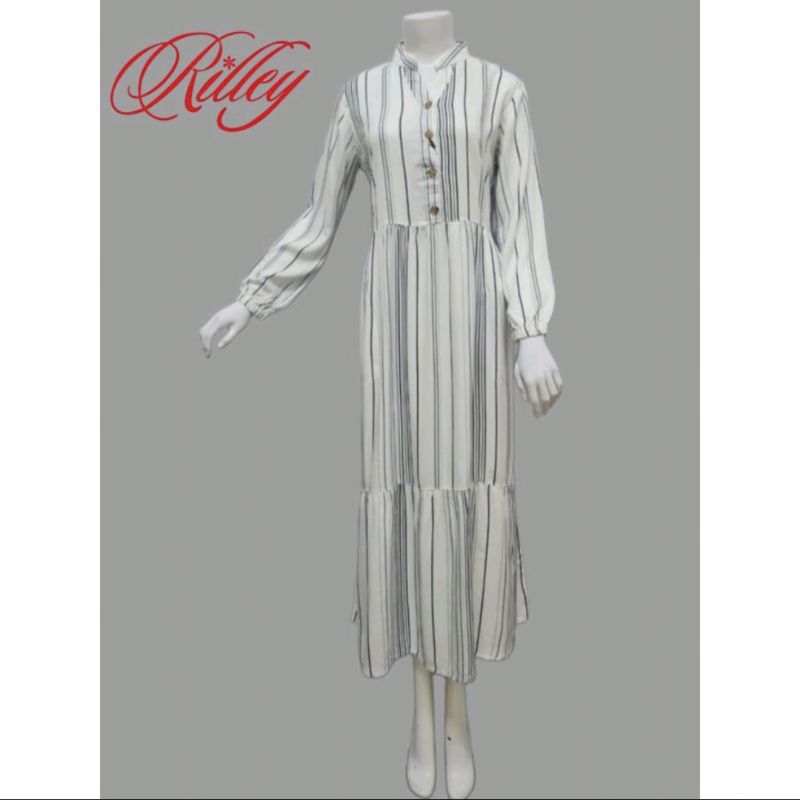 gamis rilley garis terbaru ORI matahari