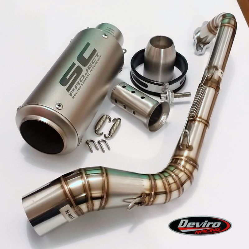Knalpot SC-Project CR-T Import Full System NMAX Aerox 155 LEXi