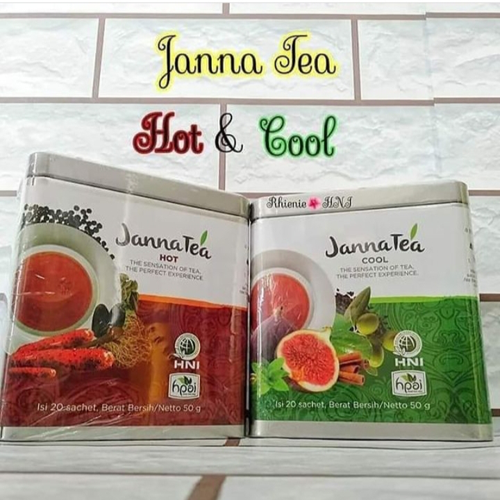 

ORIGINAL! JANNA TEA - HNI HPAI 20 Sachet