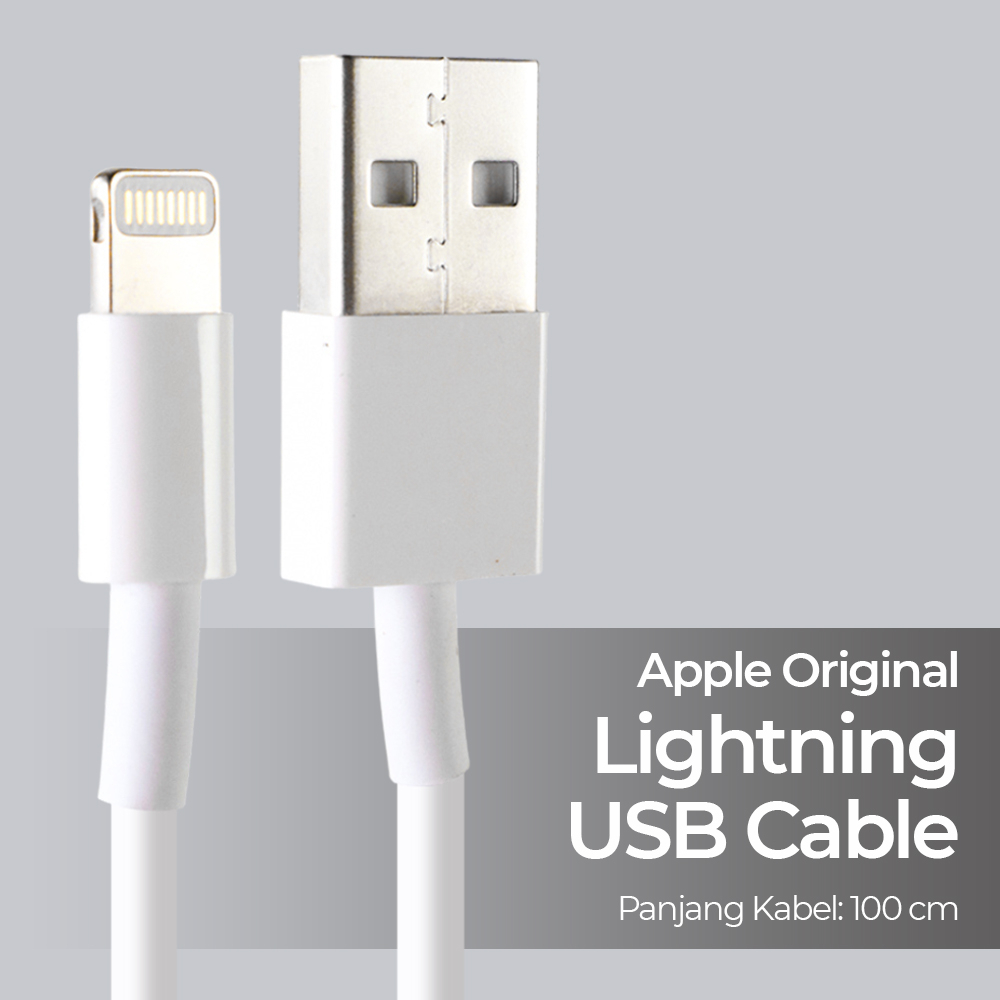 Kabel USB Lightning Original - White