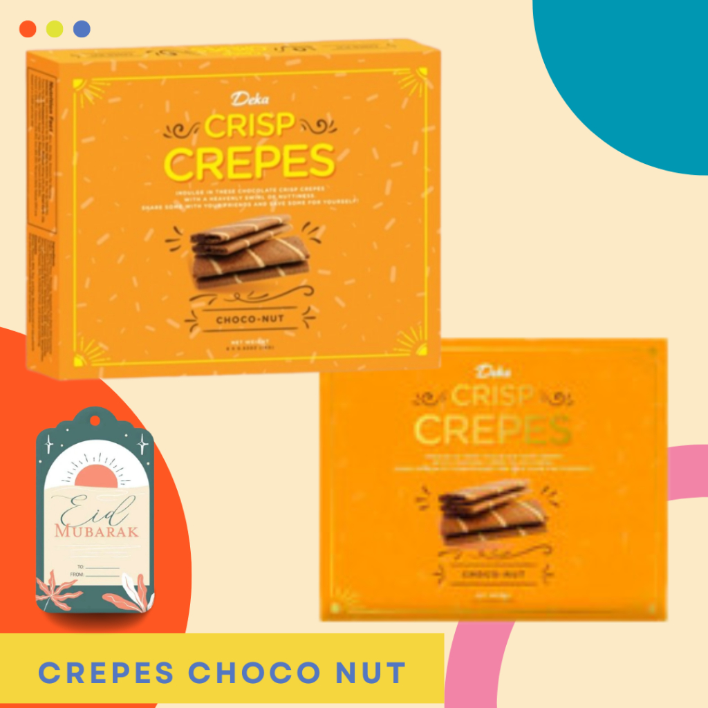 

DEKA WAFER CREPES Choco Nut edisi Idul Fitri Paket Hampers Free Kartu Ucapan