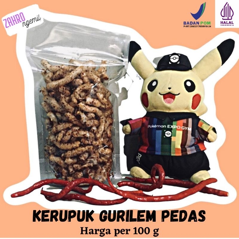 

Kerupuk Gurilem Pedas Kiloan