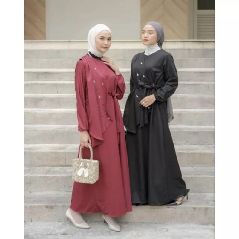 LAREDO DRESS / GAMIS LEBARAN / GAMIS PAYET / GAMIS 2 IN 1