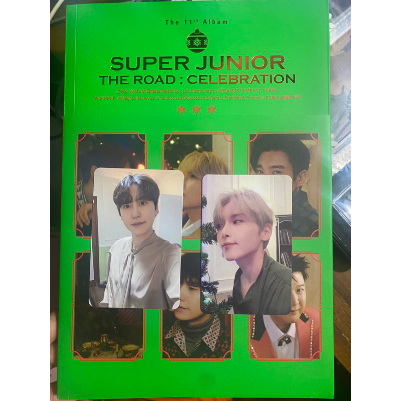 album super junior THE ROAD : CELEBRATION