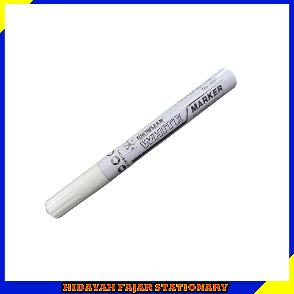 

Snowman Paint Maker White - Spidol Permanent White