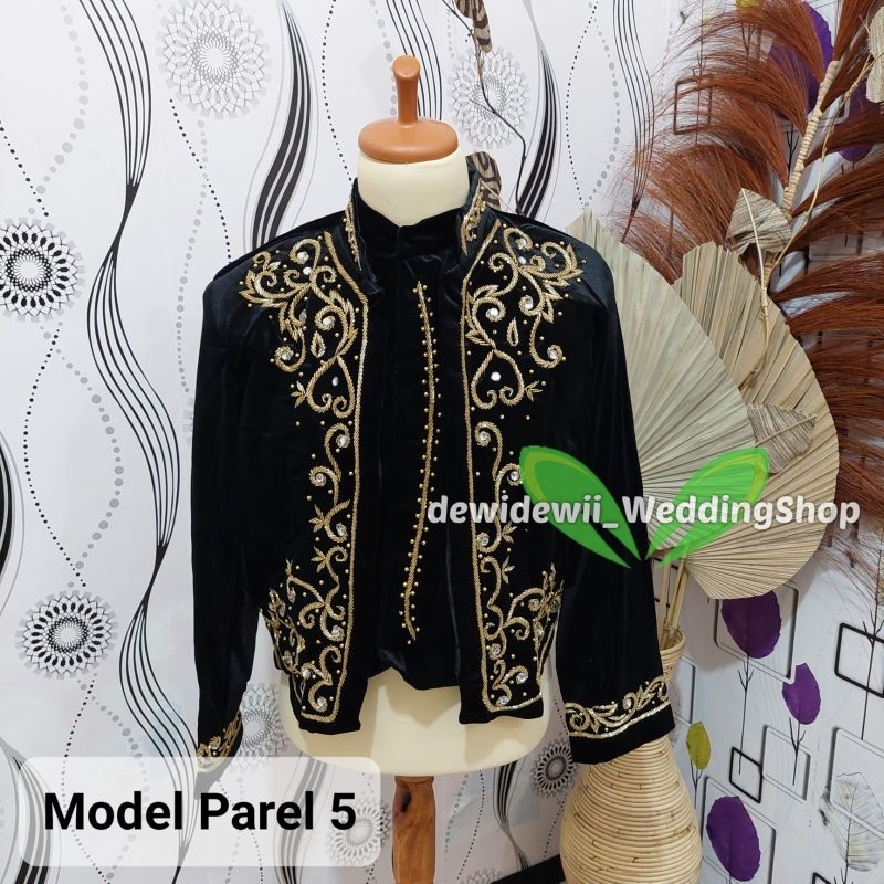 Beskap Pengantin / Beskap Bludru Payet - Model Parel 5