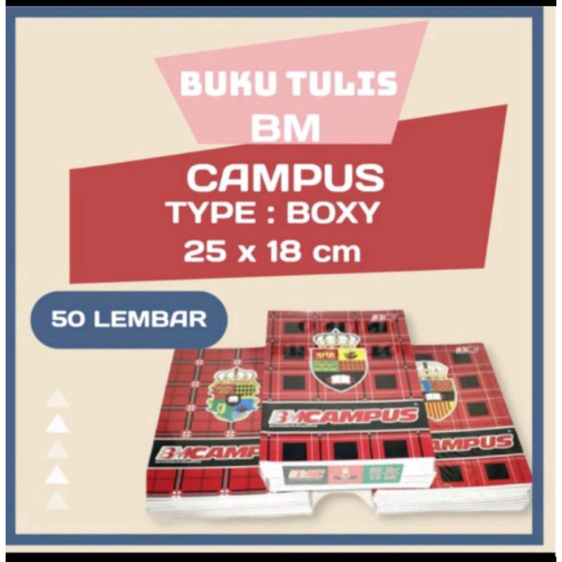

buku BM campus 50 lembar 10 buku