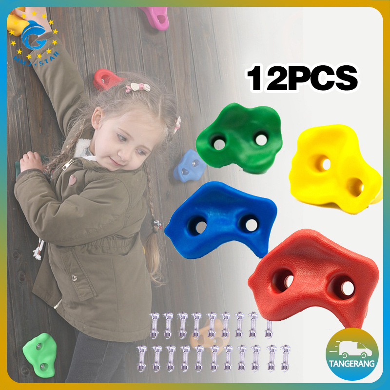 【12 PCS】Wall Climbing Poin/Mini Climbing Points/Point Panjat Tebing