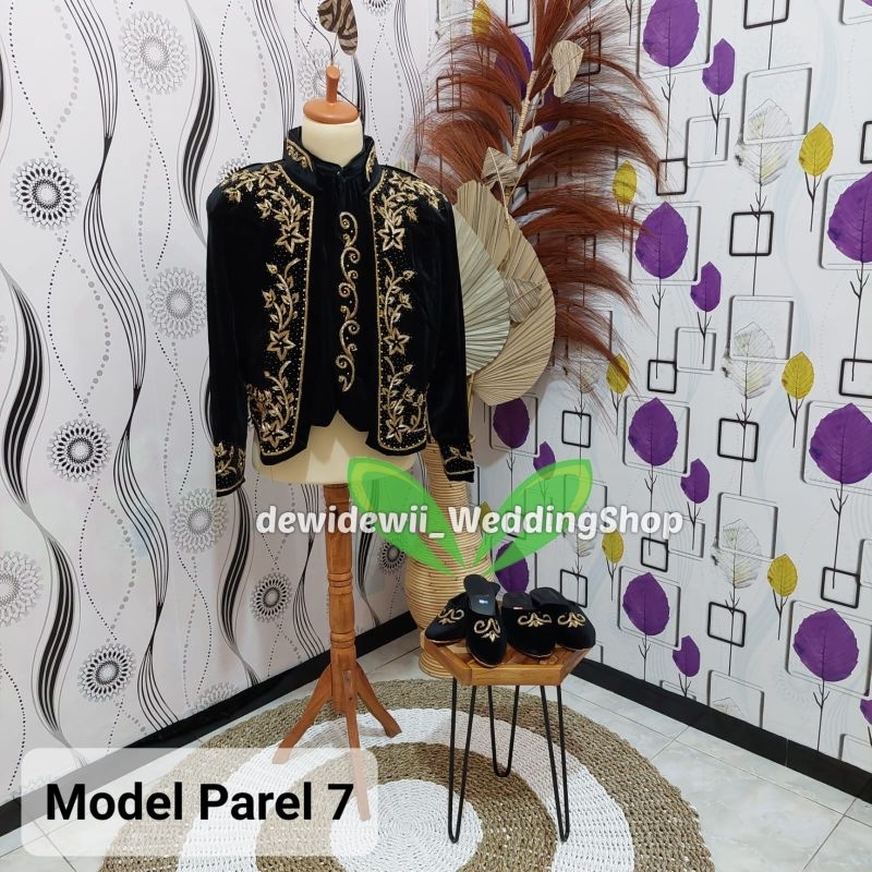 Beskap Pengantin / Beskap Bludru Payet - Model Parel 7