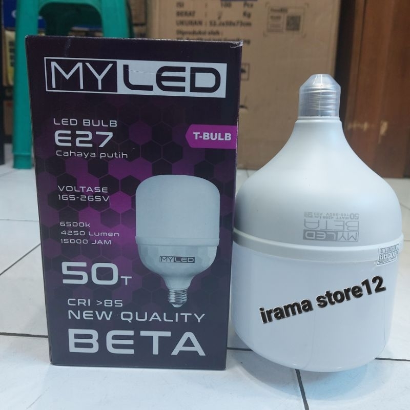 LAMPU LED CAPSUL MYLED BETA 50 WAT/LAMPU MURAH By Luby 50 watt