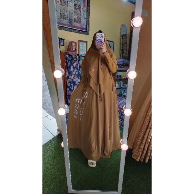 GAMIS SET SYAR'I CERUTY BABY DOLL ARMANY