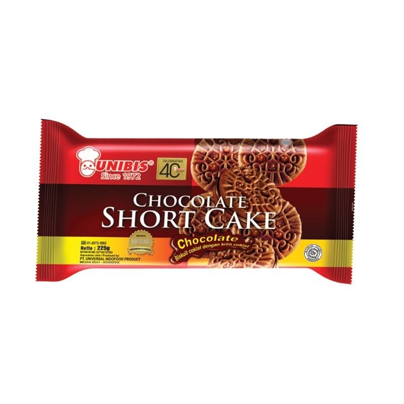 

UNIBIS Short Cake Chocolate 205gr