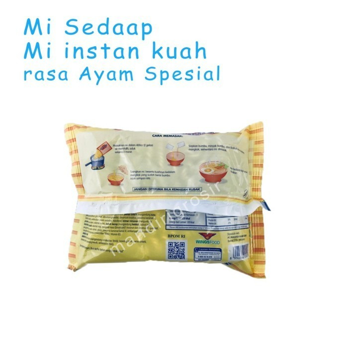 Mie sedaap * ayam sepesial * 69g