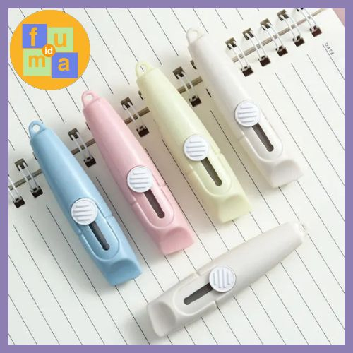 

Mini Cutter Seruling Shape Cutter Kecil for School and Art Safety Cutter PISAU PEMOTONG KERTAS MINI