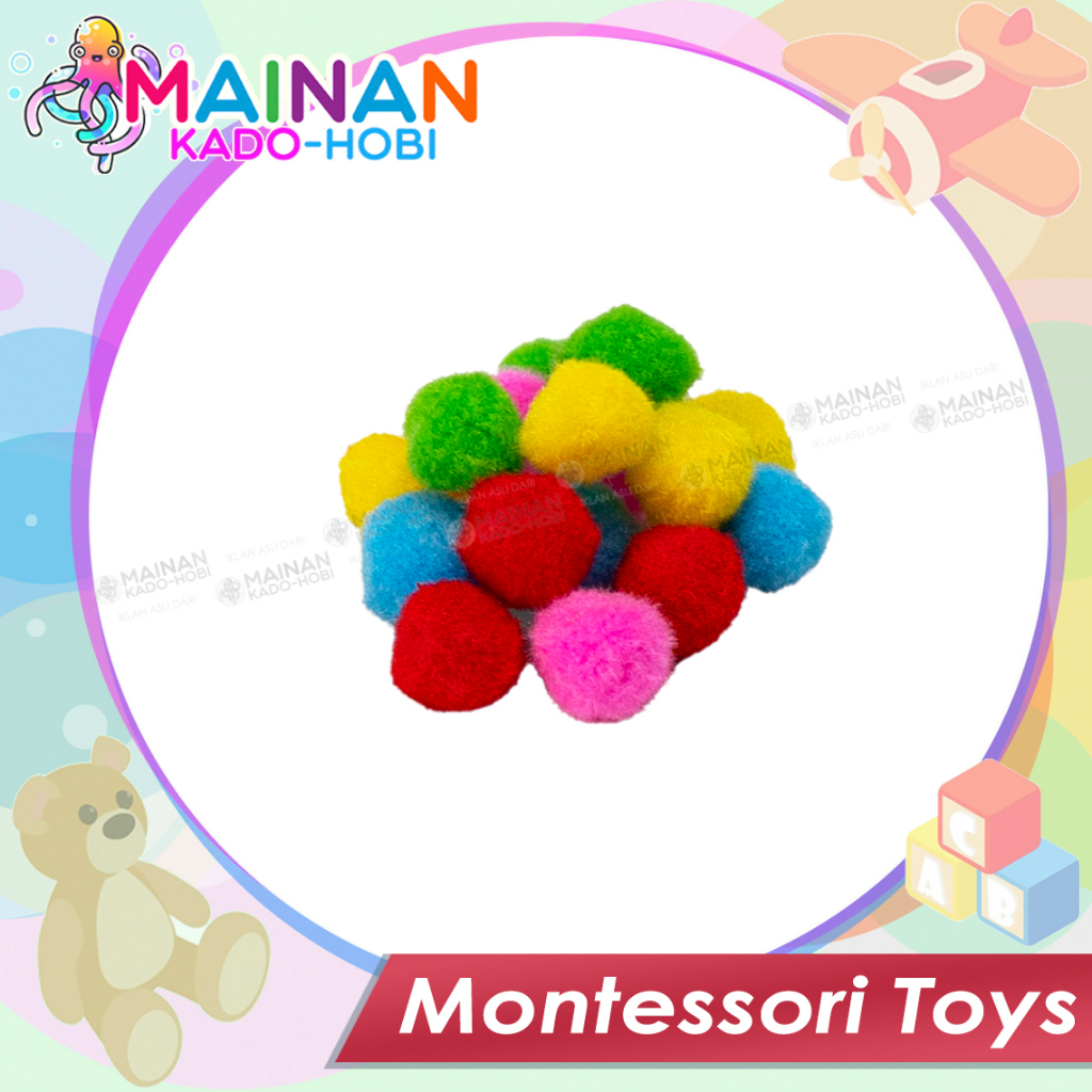 HOBI MAINAN ANAK MONTESSORI KAWAT BULU MERCY PIPE CLEANER KERAJINAN ART SENI