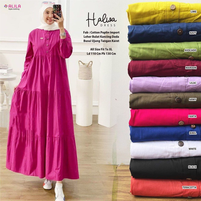 HALWA DRESS BY ALILA