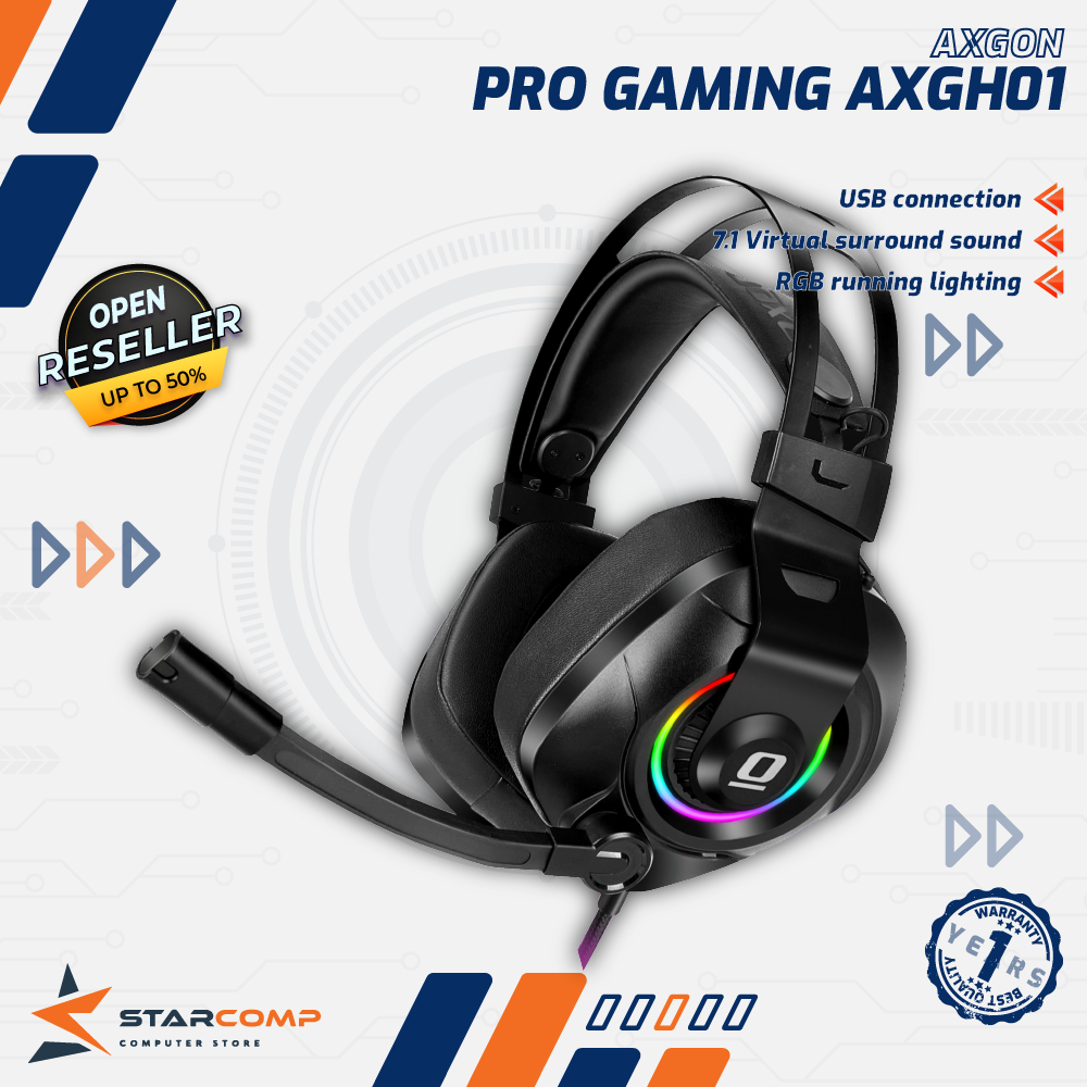 Headset Gaming AXGON Pro Gaming AXGH01