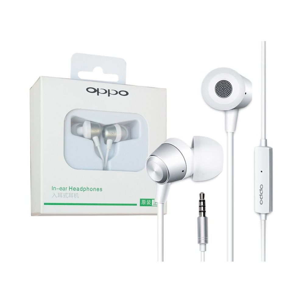 Headset OPPO in-Ear Headphones MH130 stereo Original100% universal android smartphone PROMO SEN