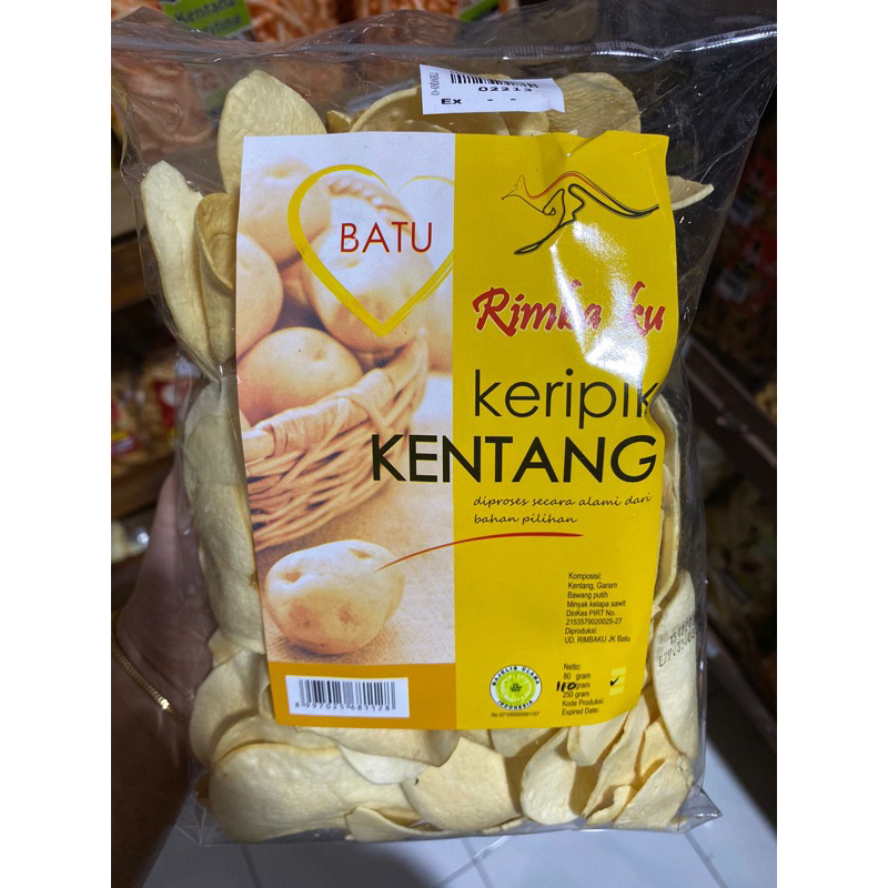 

Kripik/Keripik Kentang “Rimbaku”