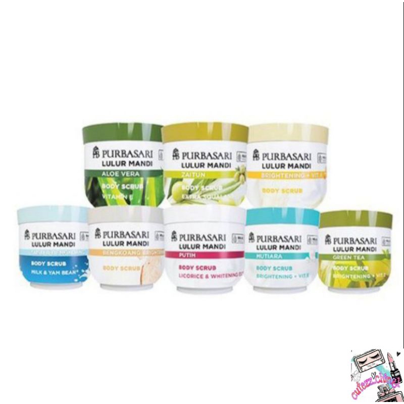 ☃️Cutezz_Ching1☃️Purbasari Lulur Mandi 100g/200g